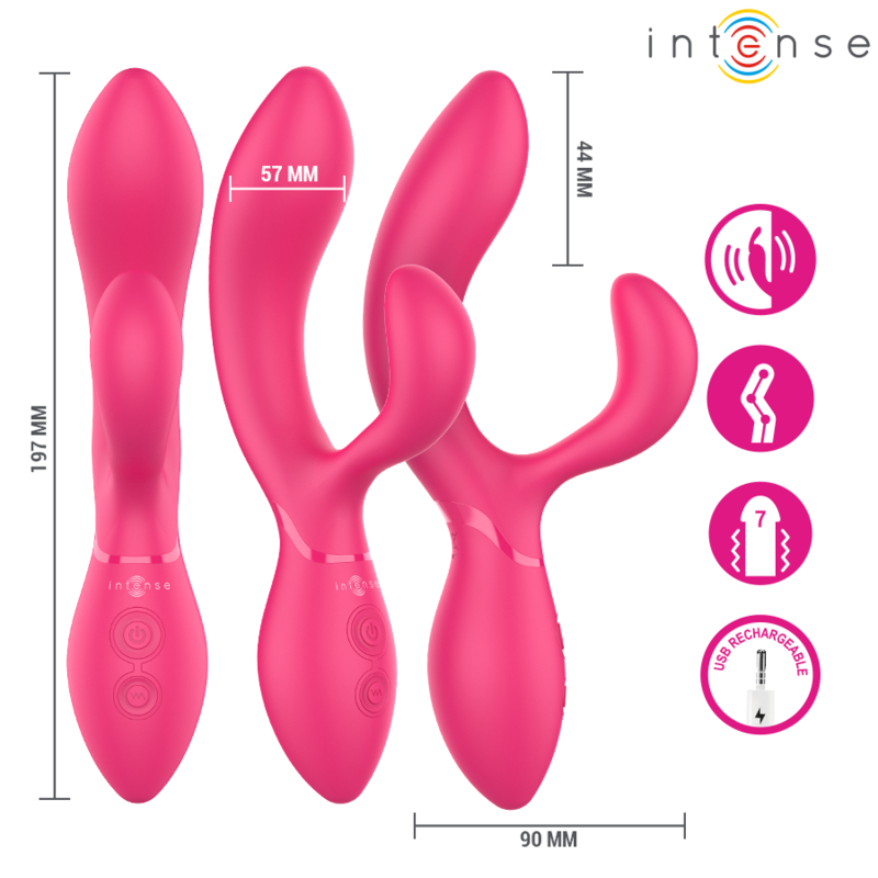 INTENSE - CHARLY Beweglicher Vibrationsstimulator