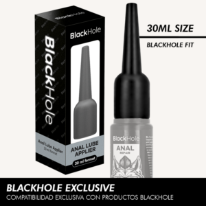 BLACK HOLE - Analgleitmittelapplikator, Größe S, 30 ml