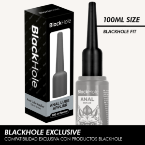BLACK HOLE - Analglättungsmitteleapplikator, Größe L, 100 ml