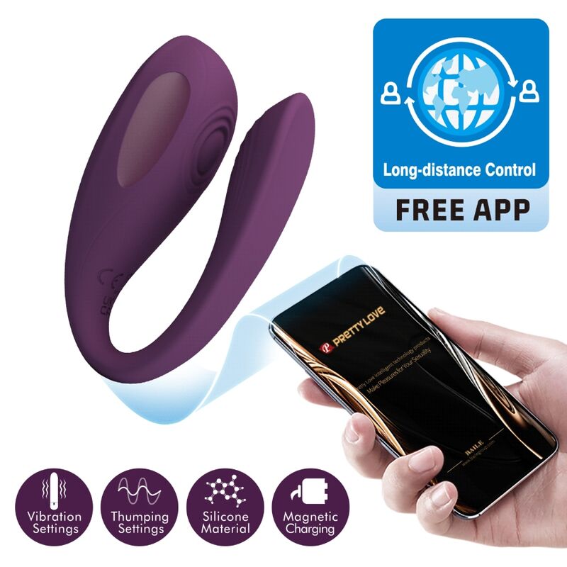 Entdecken Sie das PRETTY LOVE - AARI, ein innovatives Klitorismassagegerät in einem verführerischen Lila. Dieses hochwertige Spielzeug bietet Ihnen nicht nur intensive Stimulation, sondern auch die Möglichkeit, es ganz bequem über eine kostenlose App zu steuern. Genießen Sie maßgeschneiderte Erlebnisse und lassen Sie Ihrer Fantasie freien Lauf. Gönnen Sie sich unvergessliche Momente der Lust mit dem PRETTY LOVE - AARI!