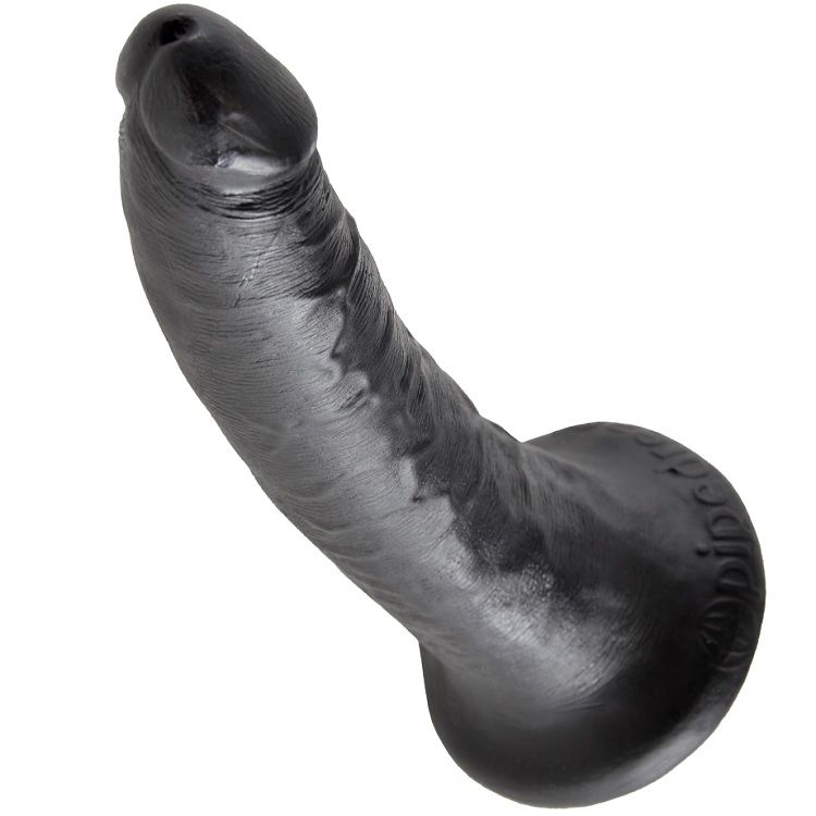 KING COCK - DILDO SCHWARZ 17.8 CM