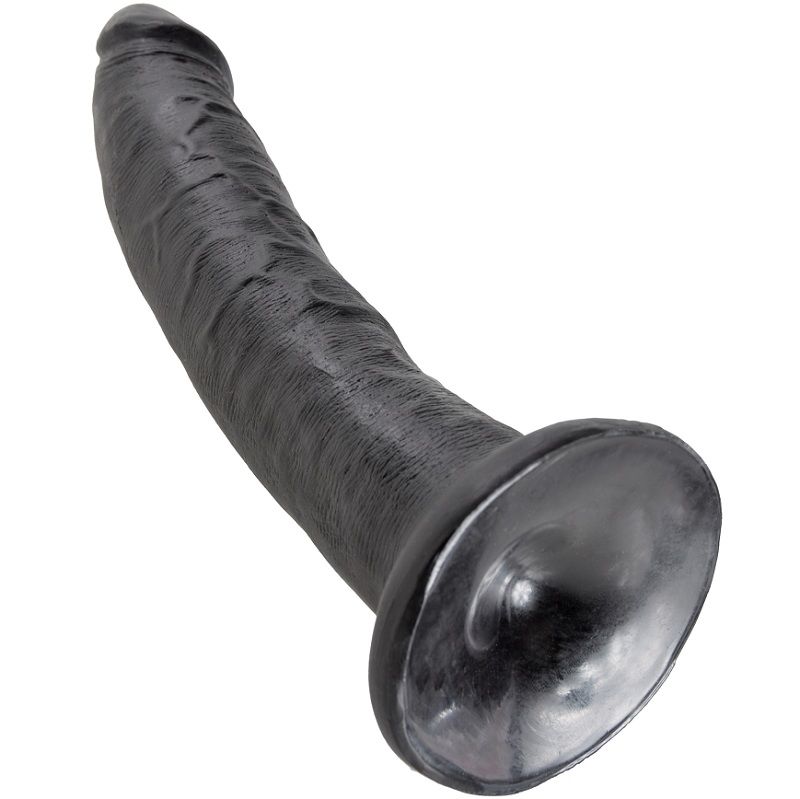 KING COCK - DILDO SCHWARZ 17.8 CM