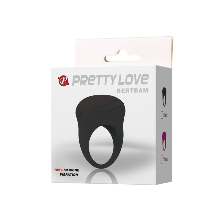PRETTY LOVE - BERTRAM Schwarzer Penisring