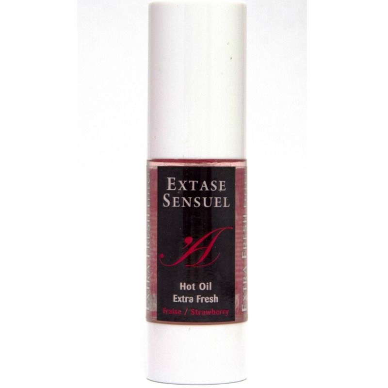 EXTASE SENSUAL - Massageöl mit extra frischem Erdbeer-Effekt 30 ml