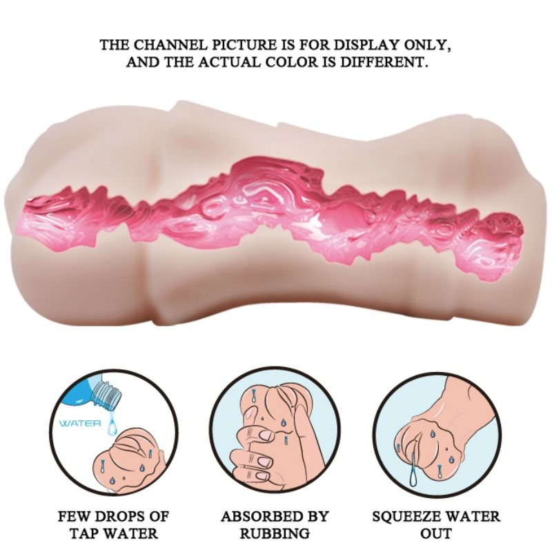 CRAZY BULL - WASSERHAUT VAGINA MASTURBATOR MIT VIBRIERENDER BULLET 2