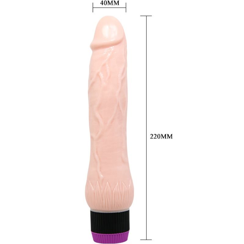 BAILE - ADOUR CLUB realistischer Vibrator breite Basis 22 cm