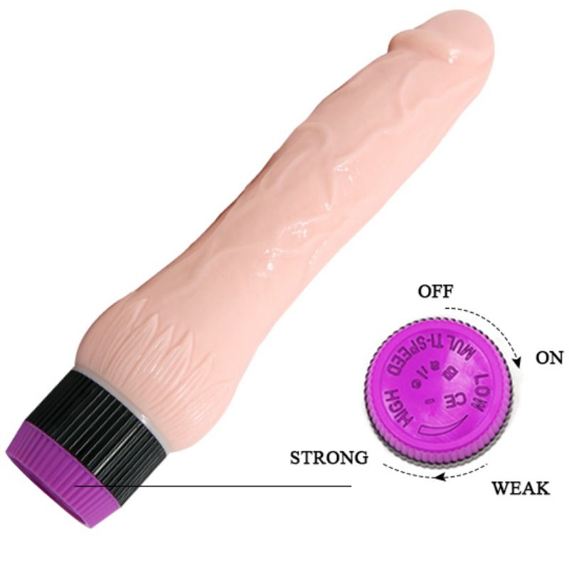 BAILE - ADOUR CLUB realistischer Vibrator breite Basis 22 cm