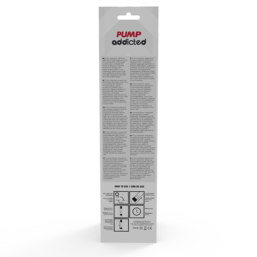 PUMP ADDICTED - RX11 Automatische Erektionspumpe