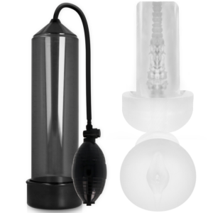 PUMP ADDICTED - RX3 Schwarz mit Pleasure Sleeve