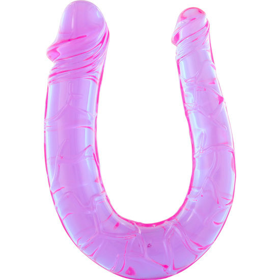 SEVEN CREATIONS - Penis mit zwei flexiblen Jelly-Köpfen