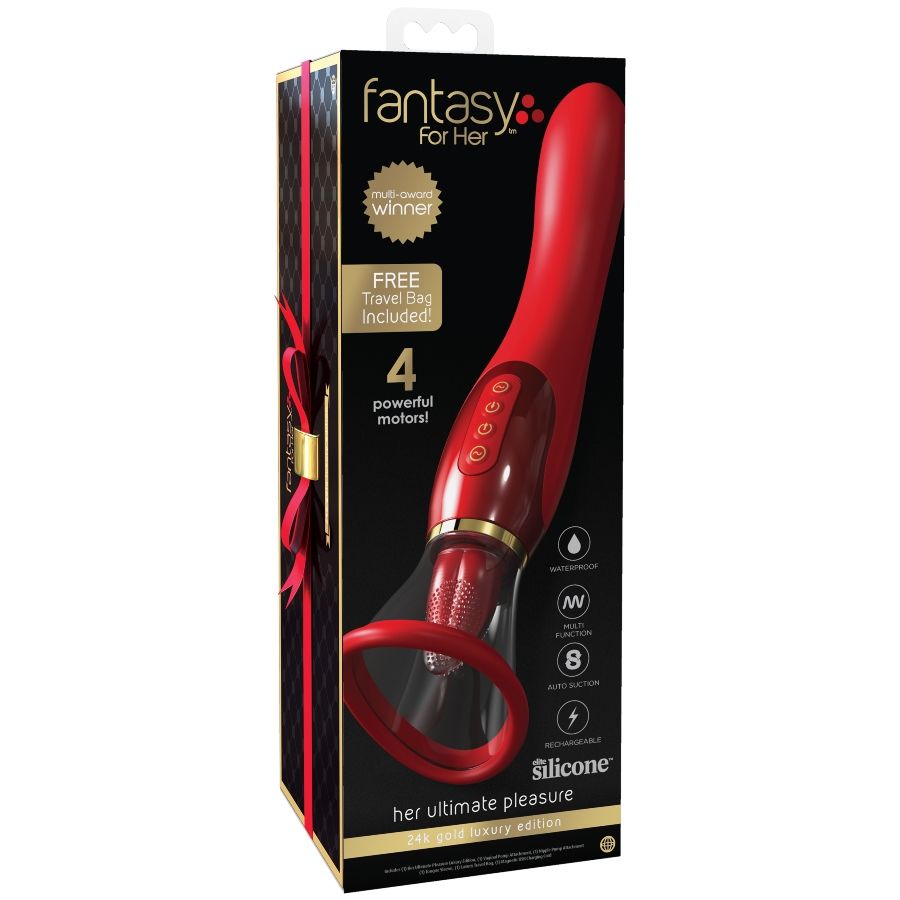 FANTASY FOR HER - ULTIMATE PLEASURE EDITION LUXURY GOLD 24K