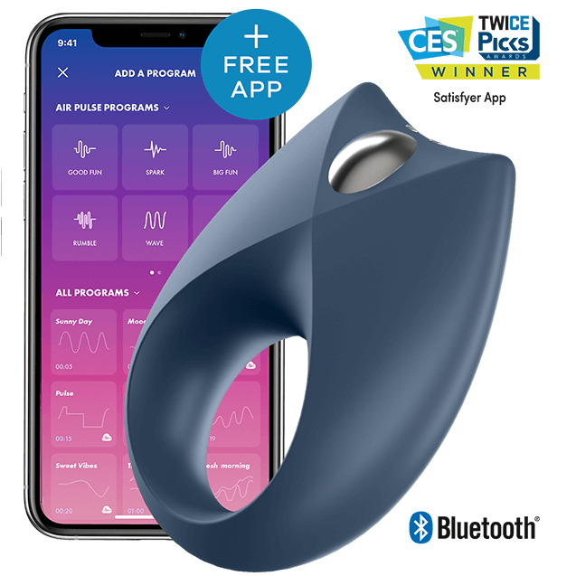 SATISFYER - Leistungsstarker ROYAL ONE Vibratorring APP