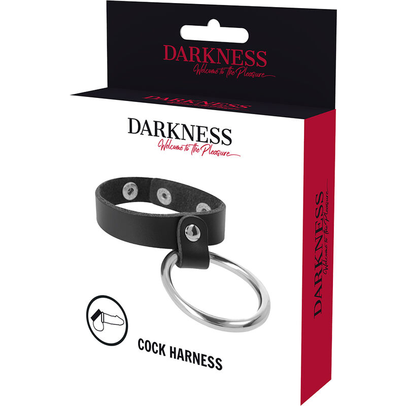 DARKNESS - Metallring für Penis und Hoden