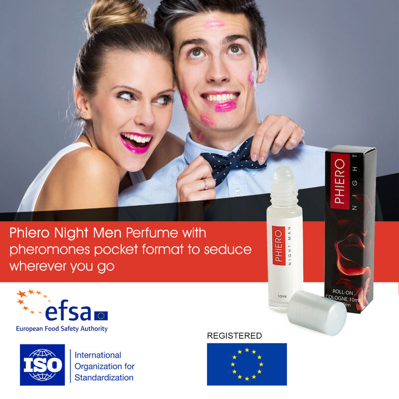 500 COSMETICS - PHIERO NIGHT MAN PARFUM PHEROMON FÜR MÄNNER MIT ROLL-ON