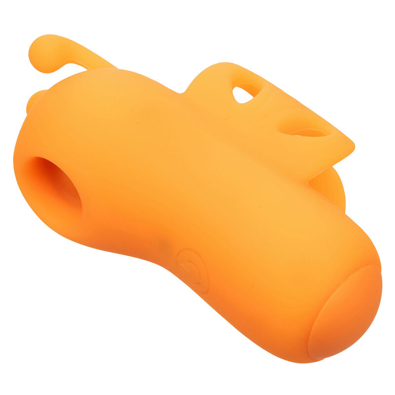 CALEXOTICS - NEON VIBES DER BUZZING VIBE FINGERSTIMULATOR 10 VIBRATIONEN Orange