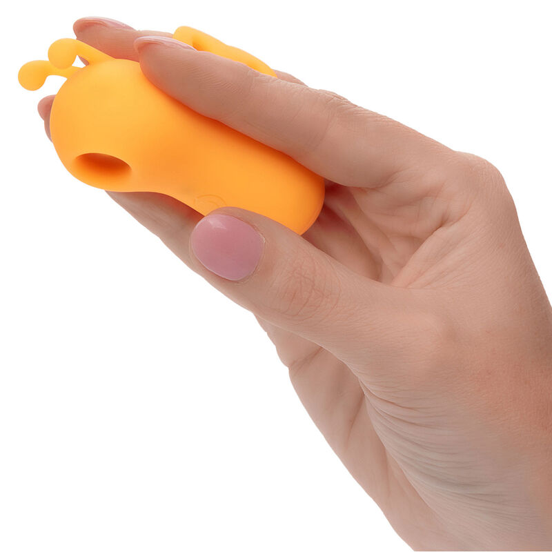 CALEXOTICS - NEON VIBES DER BUZZING VIBE FINGERSTIMULATOR 10 VIBRATIONEN Orange