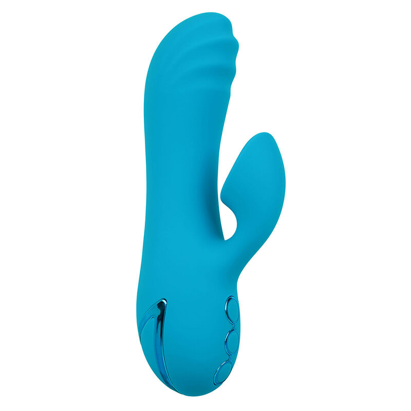 CALEXOTICS - SUNSET BEACH SEDUCER VIBRATOR & STIMULATOR 10 FUNKTIONEN Blau