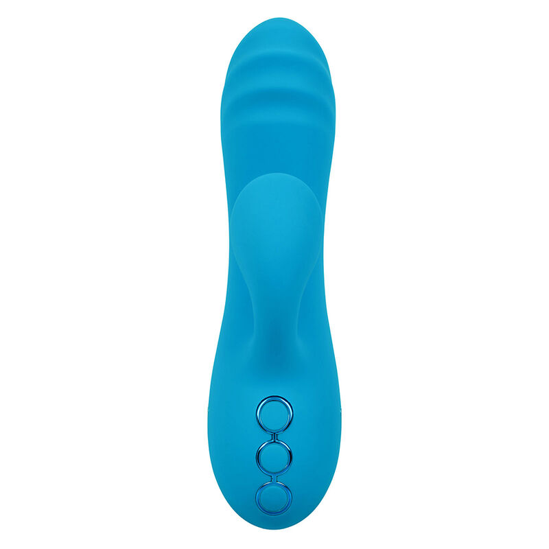CALEXOTICS - SUNSET BEACH SEDUCER VIBRATOR & STIMULATOR 10 FUNKTIONEN Blau