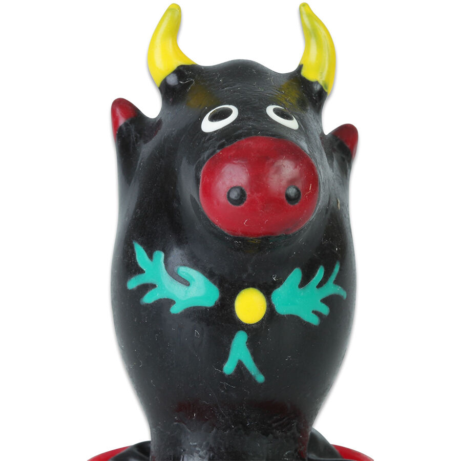CONDOMERIE - Handbemalte Neuheitskondome Bull Schwarz Modell 1