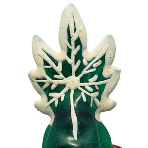 CONDOMERIE - Handbemalte Neuheitskondome Cannabis Modell 2