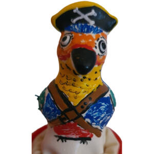 CONDOMERIE - Handbemalte Neuheitskondome Captain Parrot
