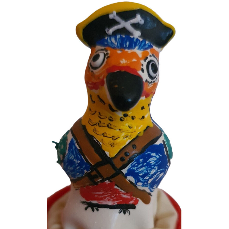 CONDOMERIE - Handbemalte Neuheitskondome Captain Parrot