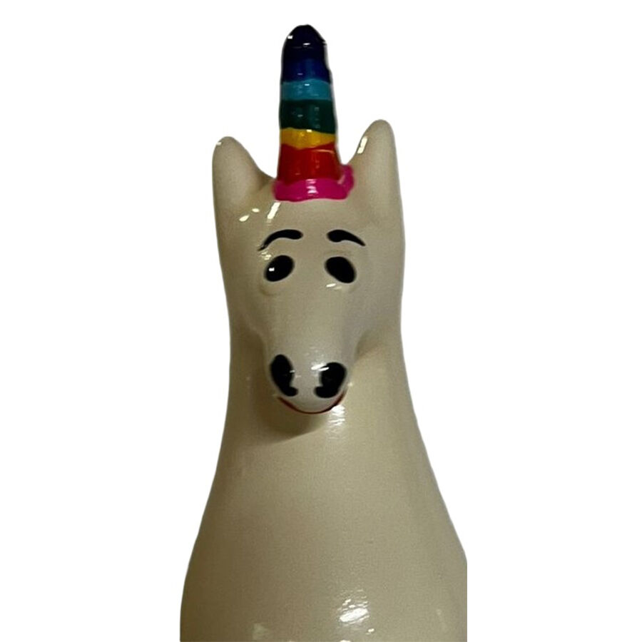 CONDOMERIE - Handbemalte Neuheitskondome Einhorn Regenbogen