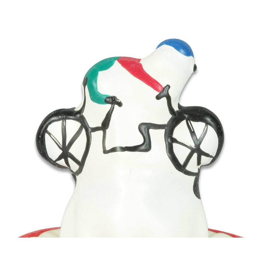 CONDOMERIE - Handbemalte Neuheitskondome Fahrrad