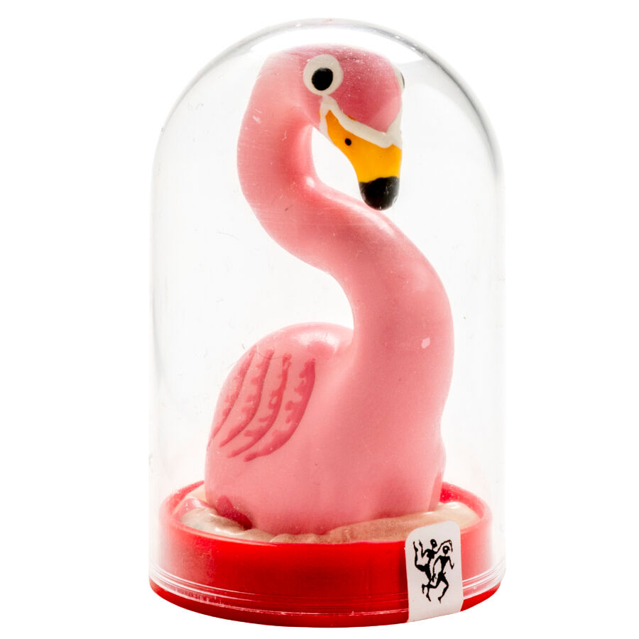 CONDOMERIE - Handbemalte Neuheitskondome Flamingo Pink