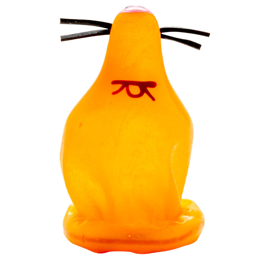 CONDOMERIE - Handbemalte Neuheitskondome Fox Glued