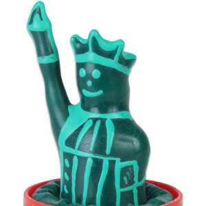 CONDOMERIE - Handbemalte Neuheitskondome Freiheitsstatue Modell 1