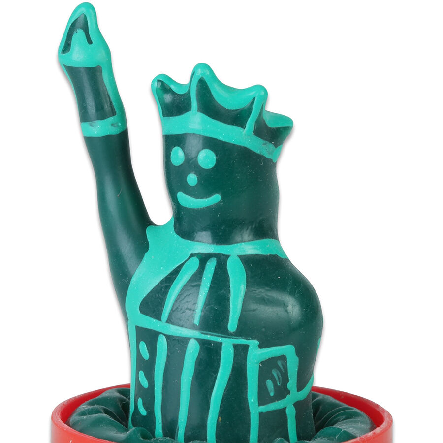 CONDOMERIE - Handbemalte Neuheitskondome Freiheitsstatue Modell 1