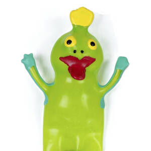 CONDOMERIE - Handbemalte Neuheitskondome Froschkönig XL