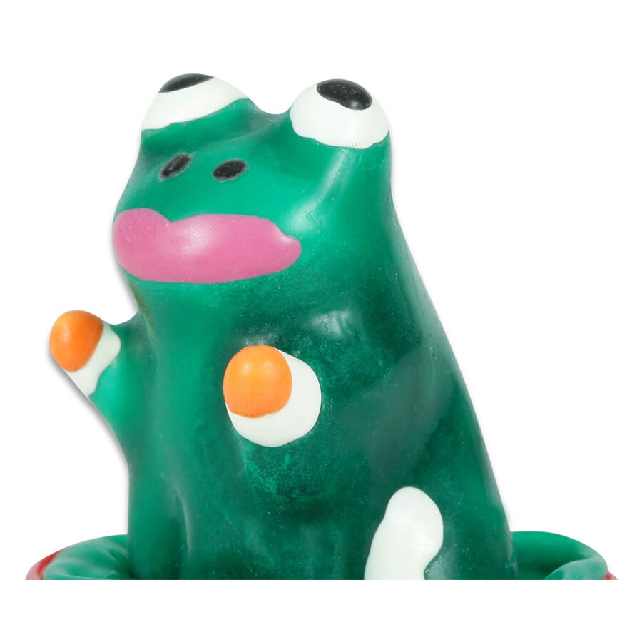 CONDOMERIE - Handbemalte Neuheitskondome Froschmodell 1
