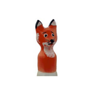 CONDOMERIE - Handbemalte Neuheitskondome Fuchsbrown XL
