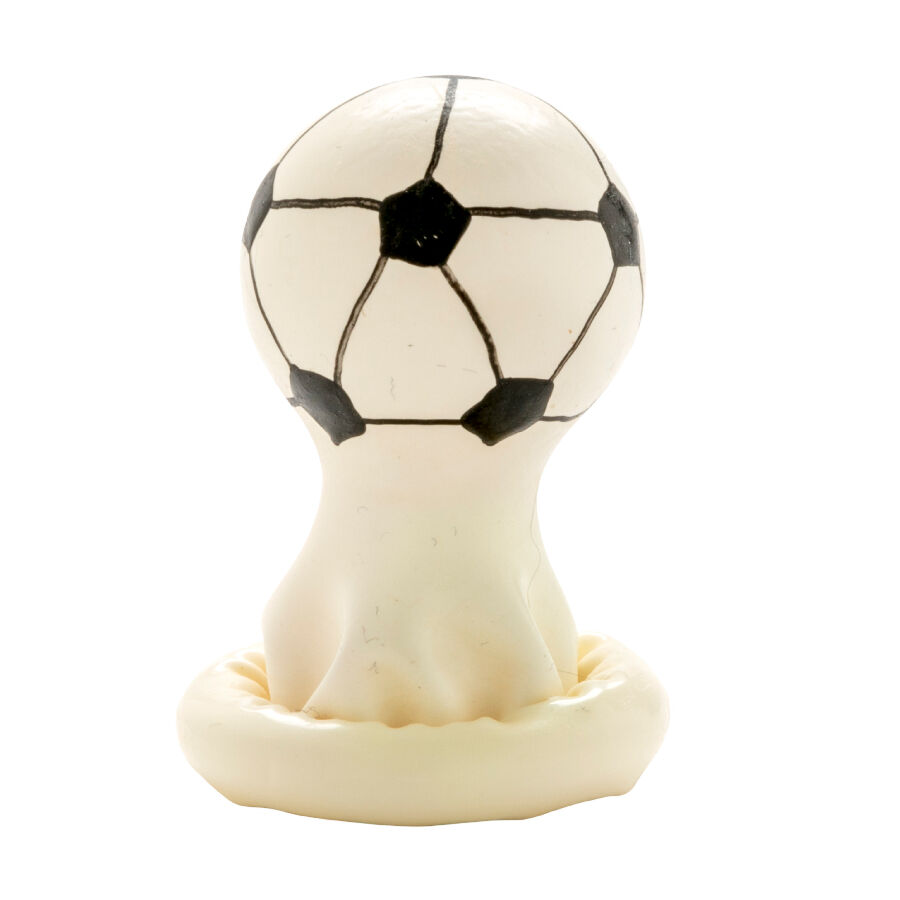 CONDOMERIE - Handbemalte Neuheitskondome Fußball