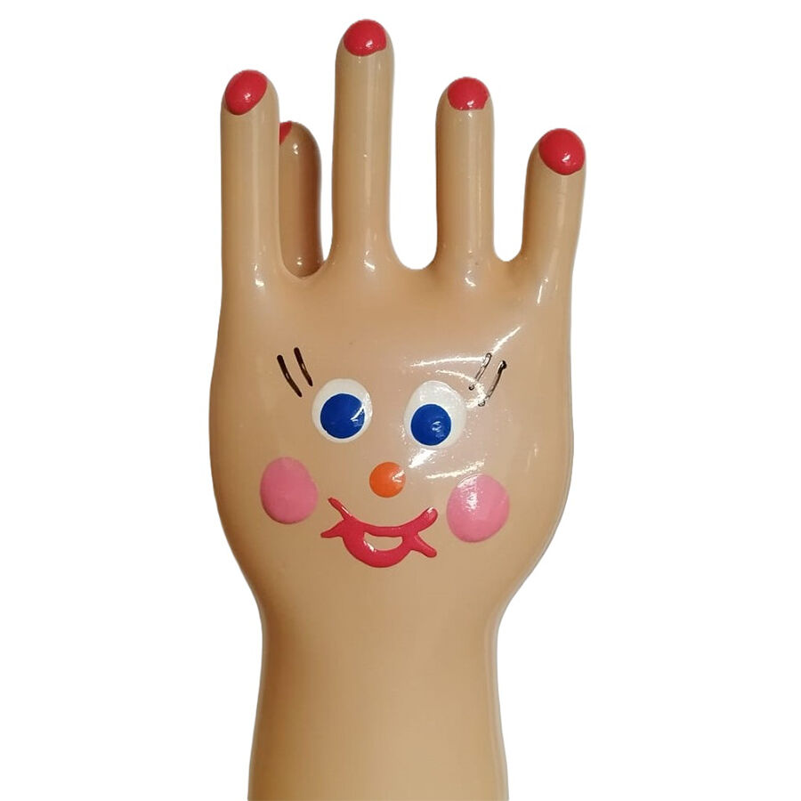 CONDOMERIE - Handbemalte Neuheitskondome Große Glückliche Hand XL