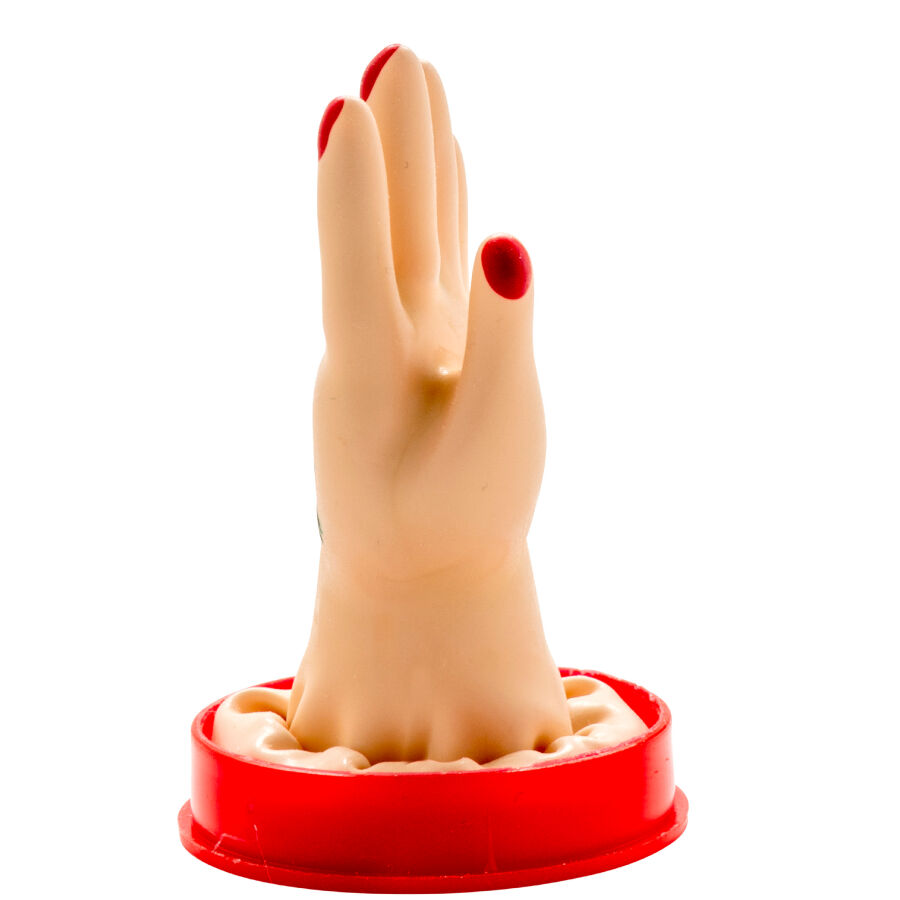 CONDOMERIE - Handbemalte Neuheitskondome Handmodell 1