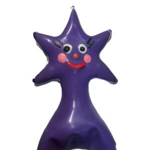 CONDOMERIE - Handbemalte Neuheitskondome HAPPY STAR XL