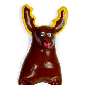 CONDOMERIE - Handbemalte Neuheitskondome Hirsch XL