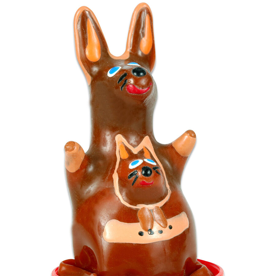 CONDOMERIE - Handbemalte Neuheitskondome Känguru Modell 1