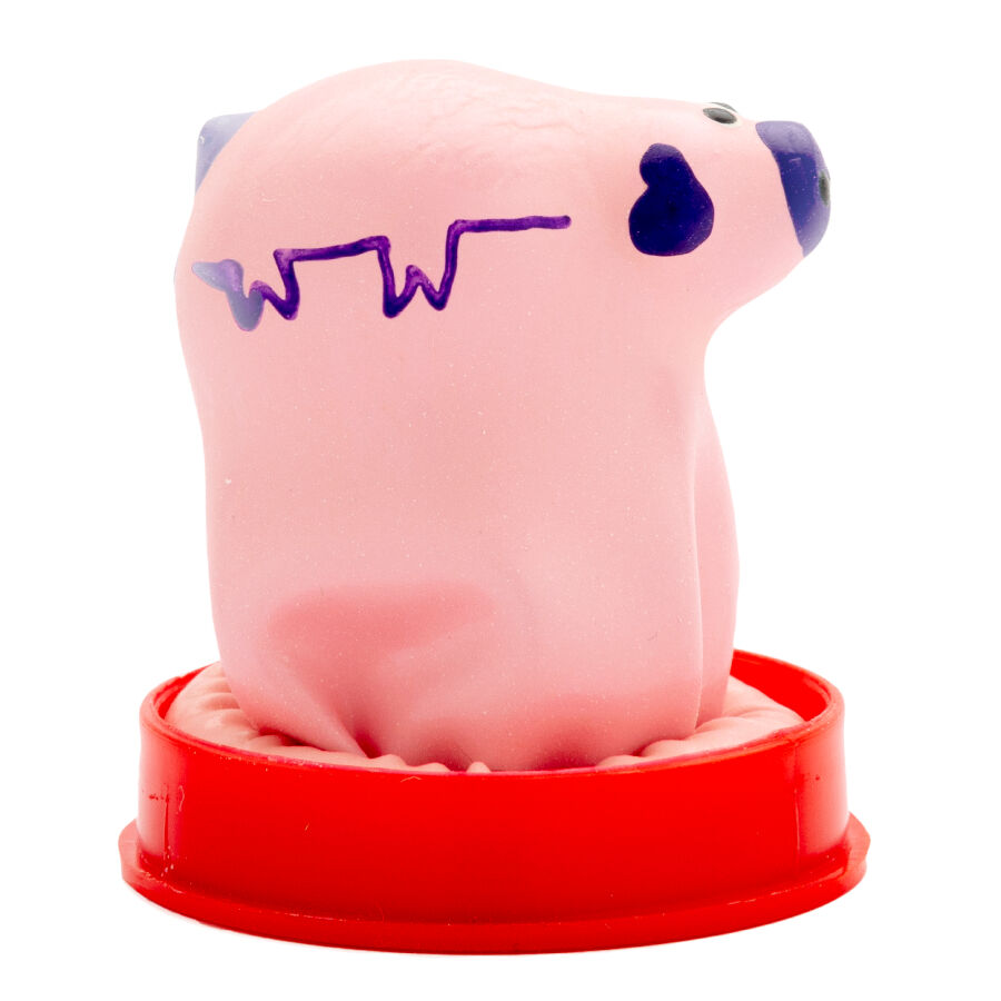 CONDOMERIE - Handbemalte Neuheitskondome Kleines Schwein