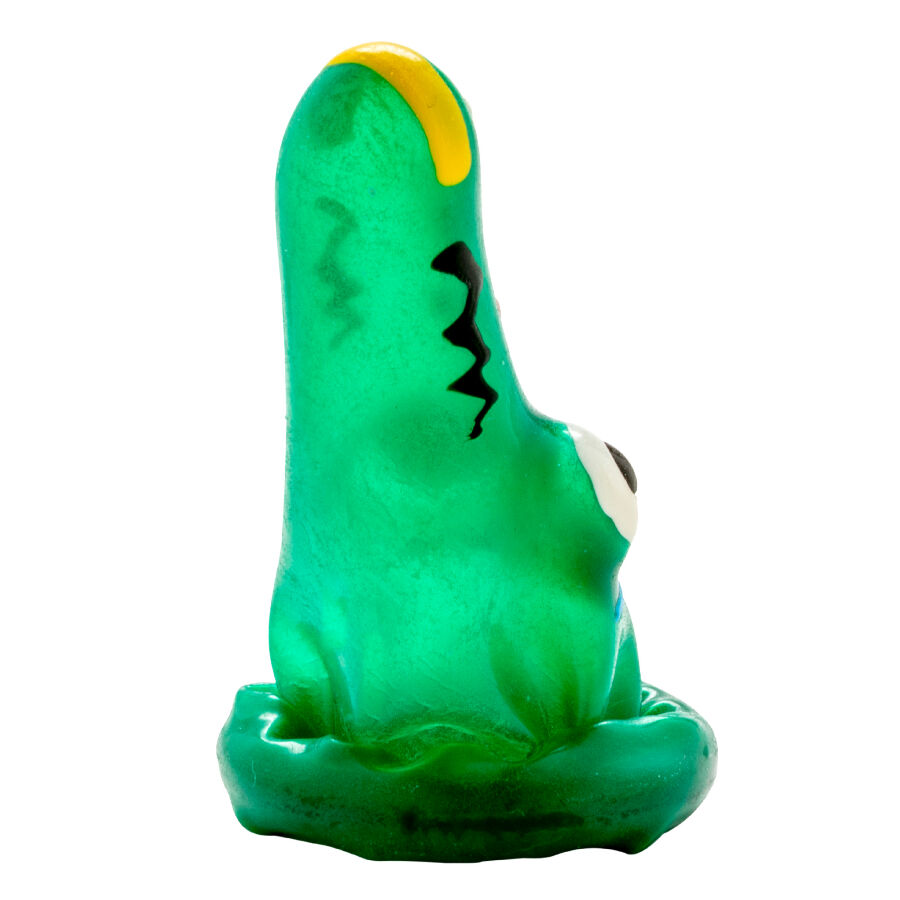 CONDOMERIE - Handbemalte Neuheitskondome Krokodil Modell 1