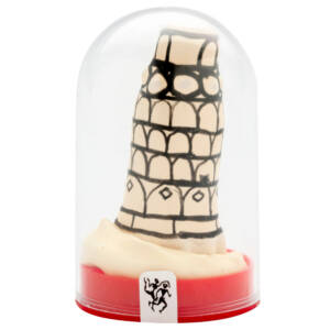 CONDOMERIE - Handbemalte Neuheitskondome Pisa-Turm