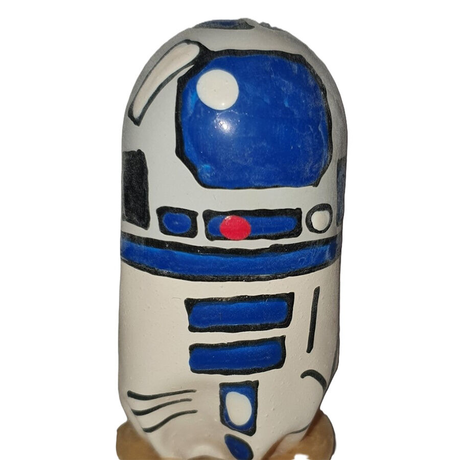 CONDOMERIE - Handbemalte Neuheitskondome ROBOT XL