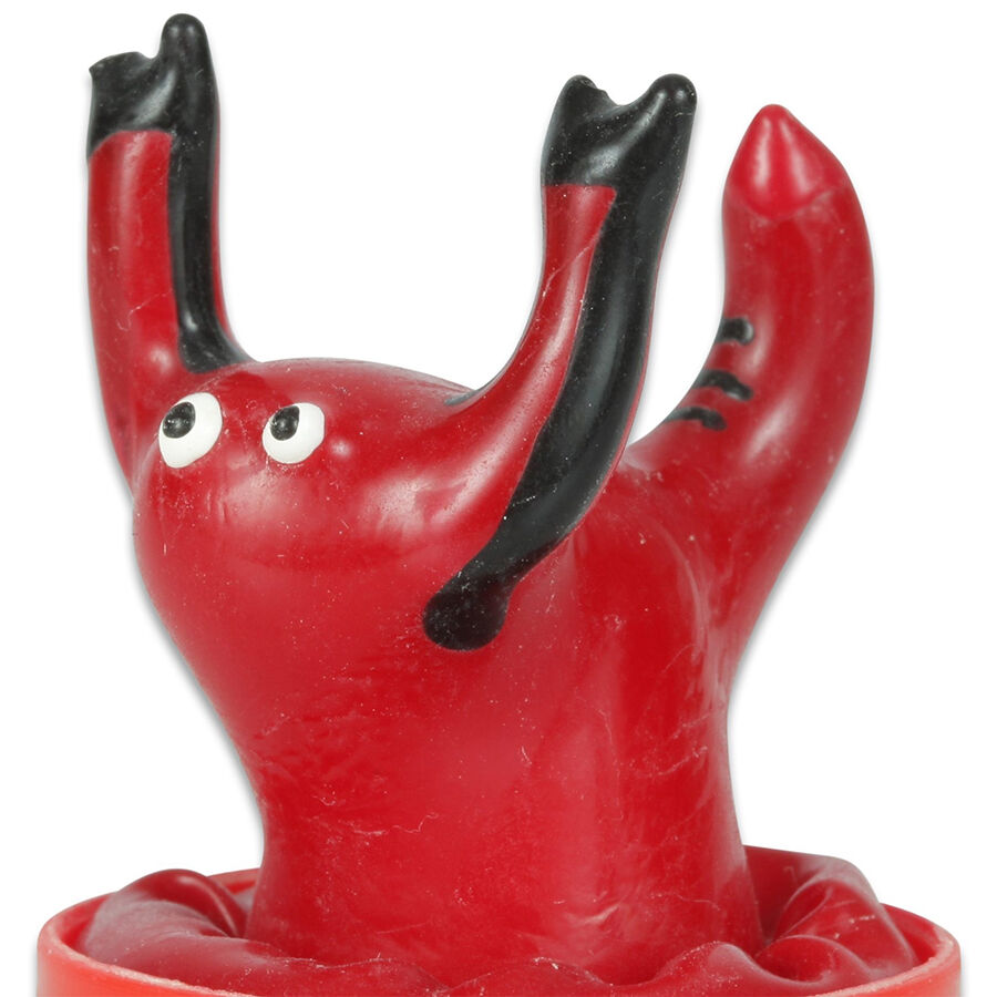 CONDOMERIE - Handbemalte Neuheitskondome Roter Skorpion