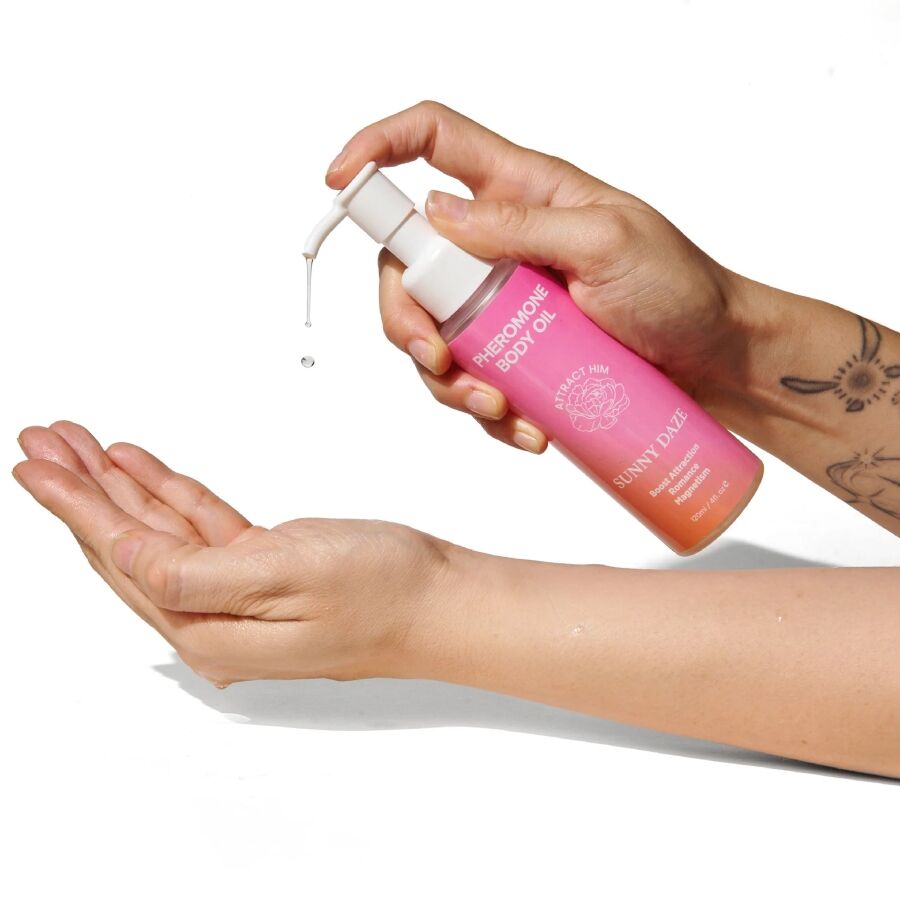 EYE OF LOVE - BLOOM Körperöl mit Pheromonen SUNNY DAZE 120 ml