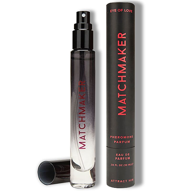 EYE OF LOVE - MATCHMAKER BLACK DIAMOND LGBTQ PARFÜM MIT PHEROMONEN FÜR IHN 10 ML