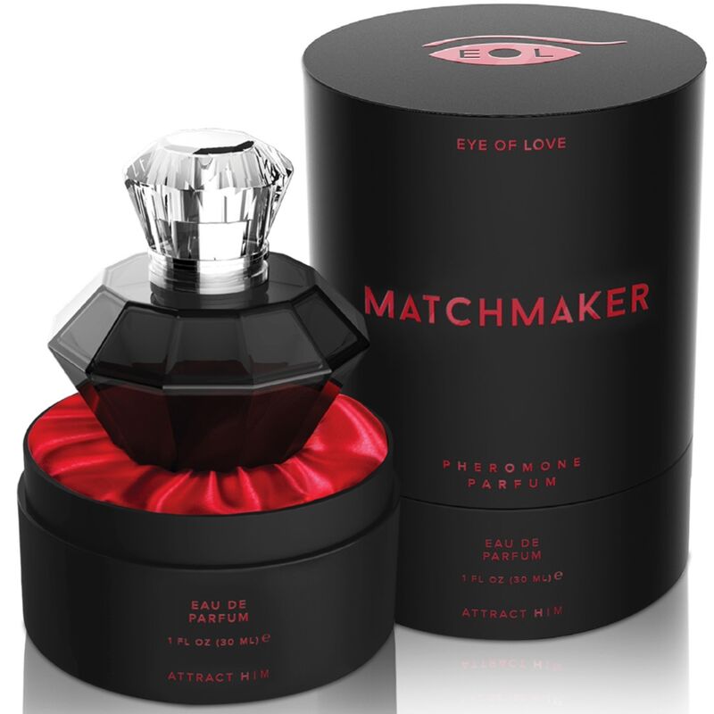 EYE OF LOVE - MATCHMAKER BLACK DIAMOND LGBTQ PARFÜM MIT PHEROMONEN FÜR IHN 30 ML