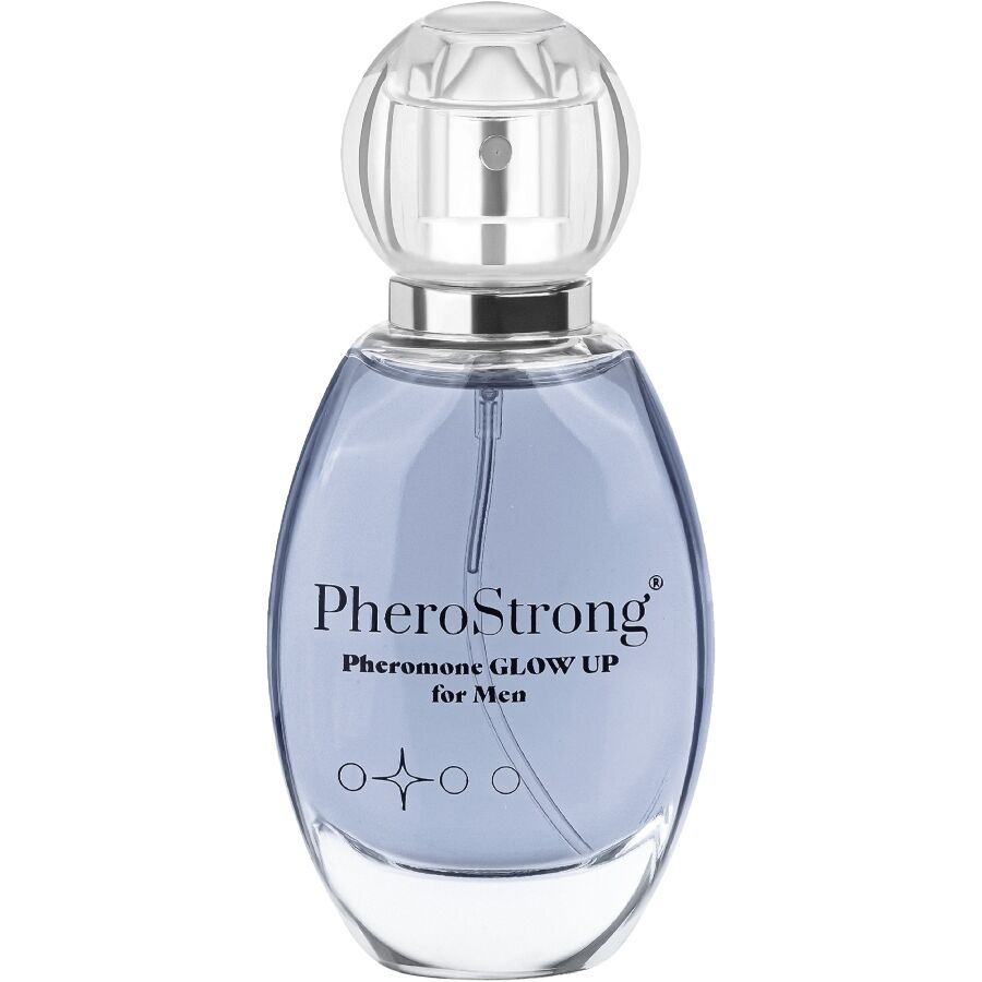 PHEROSTRONG - Pheromonparfüm für Männer mit Glow-Up-Effekt, 50 ml